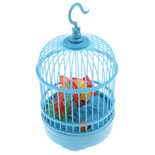 Maxbell Voice Control Electric Bird Pet Toy Induction Simulation Bird Cage Birdcage Online